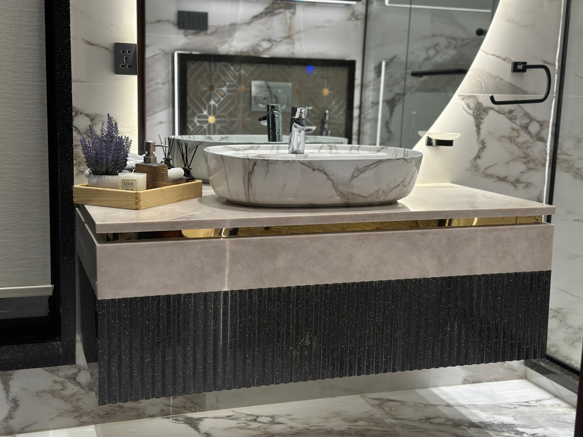 Solid surface sink and vanity fabrication